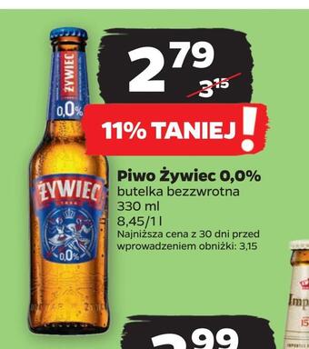 Netto Piwo żywiec 0,0% oferta