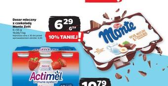 Netto Deser mleczny z czekoladą monte zott oferta