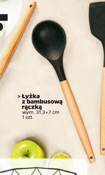 Łyżka z bambusową rączką