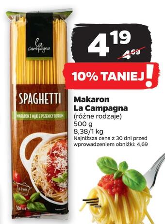 Netto Makaron la campagna oferta
