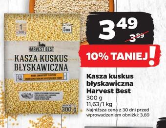 Netto Kasza kuskus błyskawiczna harvest best oferta