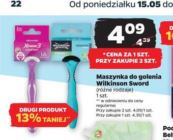 Netto Maszynka do golenia wilkinson sword oferta