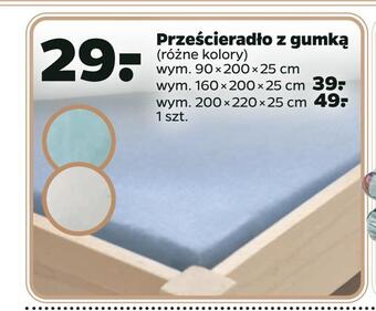 Netto Prześcieradło z gumką oferta
