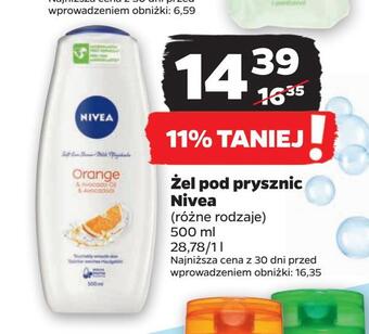 Netto Żel pod prysznic nivea oferta
