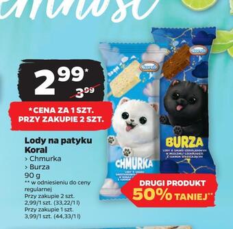 Netto Lody na patyku koral oferta