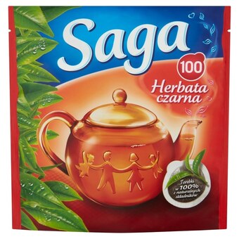 Topaz Saga herbata czarna 140 g (100 torebek) oferta