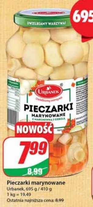 Dino Pieczarka marynowana urbanek oferta
