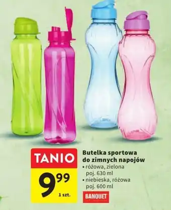 Intermarche Butelka sportowa do zimnych napojów 600-630ml oferta