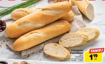 Carrefour Carrefour Półbagietka 115 g oferta