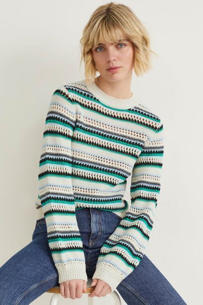 C&A Sweter - w paski oferta