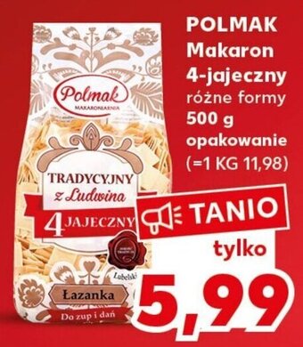 Kaufland Polmak Makaron 4-jajeczny 500g oferta