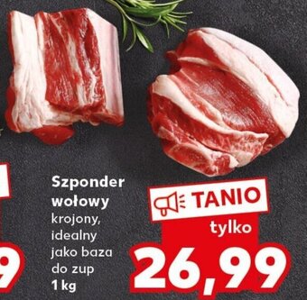 Kaufland Szponder wołowy 1kg oferta