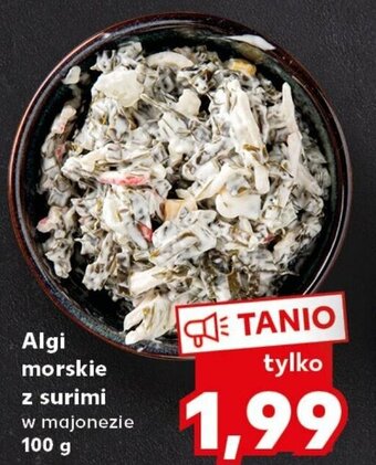 Kaufland Algi morskie z surimi 100g oferta