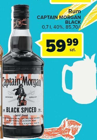 Carrefour Rum captain morgan black spiced oferta