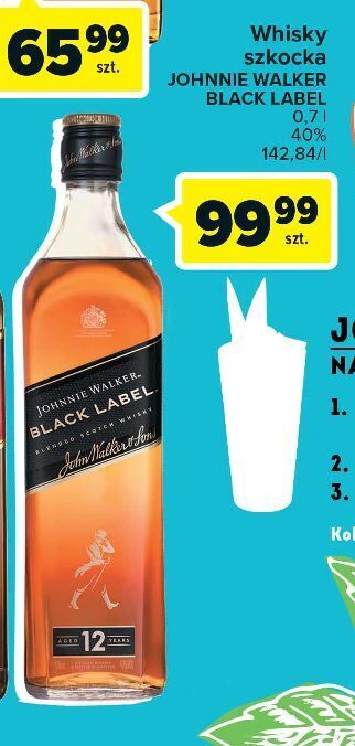 Carrefour Whisky johnnie walker black label oferta