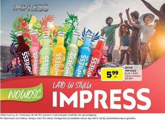 Carrefour Drink lemon sobieski impress oferta