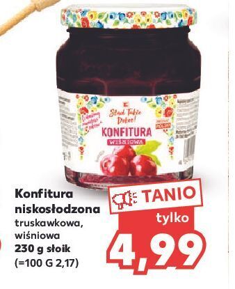 Kaufland Konfitura truskawkowa k-classic stąd takie dobre! oferta