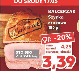 Kaufland Szynka zrazowa balcerzak oferta
