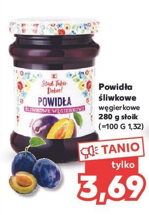 Kaufland Powidła śliwkowe węgierkowe k-classic stąd takie dobre! oferta