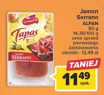Carrefour Tapas campofrio oferta
