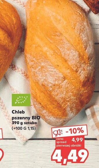 Kaufland Chleb pszenny bio oferta