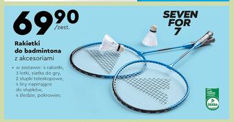 Biedronka Zestaw do badmintona seven for 7 oferta
