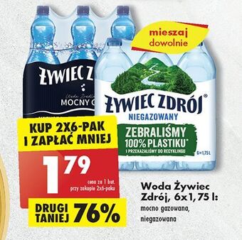 Biedronka Woda mocny gaz żywiec zdrój oferta