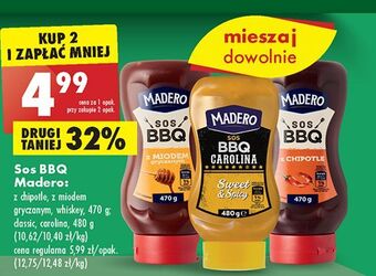 Biedronka Sos barbecue original madero oferta