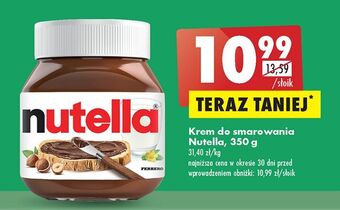 Biedronka Krem czekoladowo-orzechowy nutella oferta