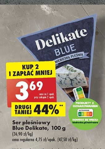Biedronka Ser pleśniowy blue delikate oferta