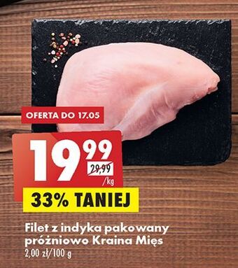 Biedronka Filet z indyka kraina mięs oferta