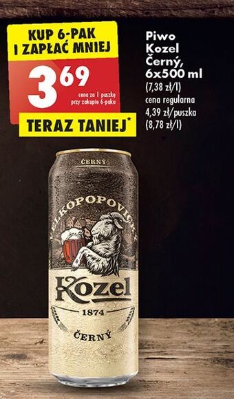 Biedronka Piwo kozel cerny oferta