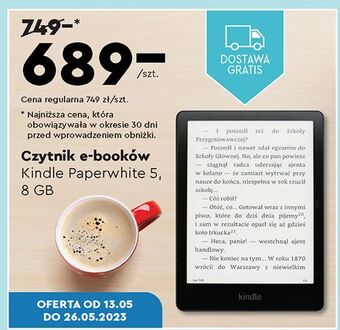 Czytnik e-book paperwhite 5 amazon kindle