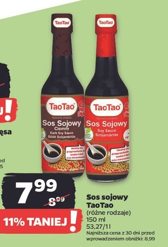 Netto Sos sojowy ciemny tao oferta