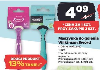 Netto Maszynka do golenia wilkinson xtreme 3 sensitive oferta