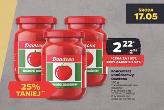Netto Koncentrat pomidorowy dawtona oferta