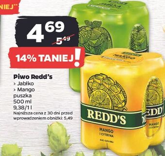 Netto Piwo redd's mango i cytryna oferta