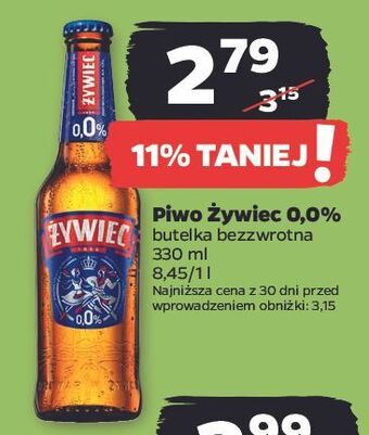 Netto Piwo żywiec bezalkoholowe oferta