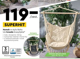 Biedronka Hamak boho oferta