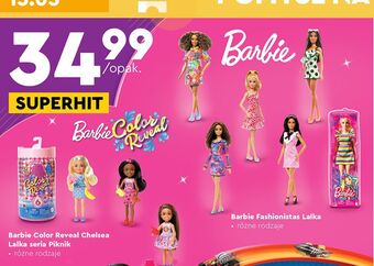 Biedronka Lalka fashionista barbie oferta
