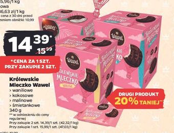 Netto Królweskie mleczko waniliowe wawel królewskie mleczko oferta