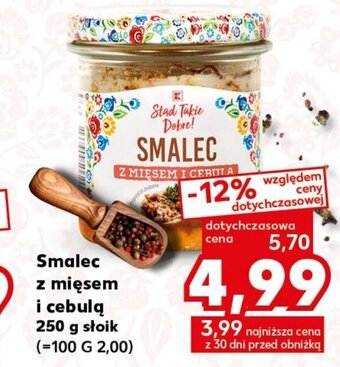 Kaufland Smalec z mięsem i cebulą 250 g oferta