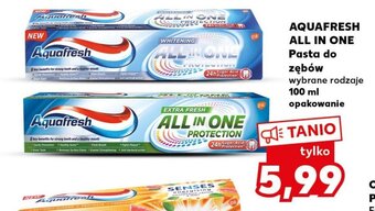 Kaufland Aquafresh ALL IN ONE Pasta do zębów 100ml oferta