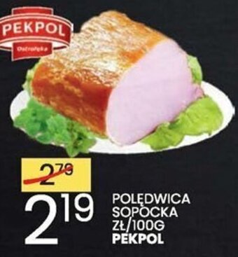 Wafelek PEKPOL POLĘDWICA SOPOCKA 100g oferta