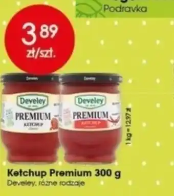 Top Market Ketchup Premium Develey 300g oferta