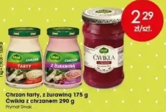 Top Market Chrzan tarty, z żurawiną 175g lub ćwikła z chrzanem 290g oferta