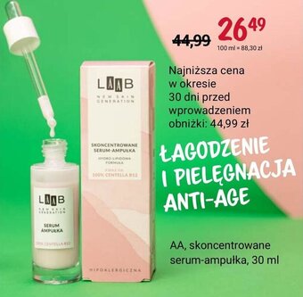 Rossmann AA, skoncentrowane serum-ampułka, 30 ml oferta