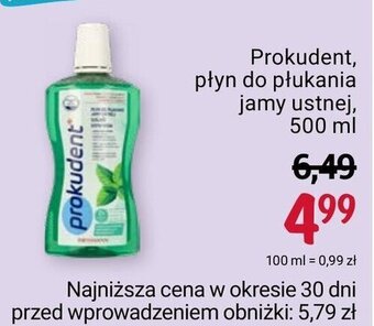 Rossmann Prokudent, płyn do płukania jamy ustnej, 500 ml oferta
