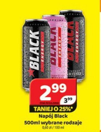 Delfin Napój Black 500ml oferta