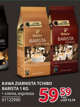 Selgros KAWA ZIARNISTA TCHIBO BARISTA 1 KG oferta